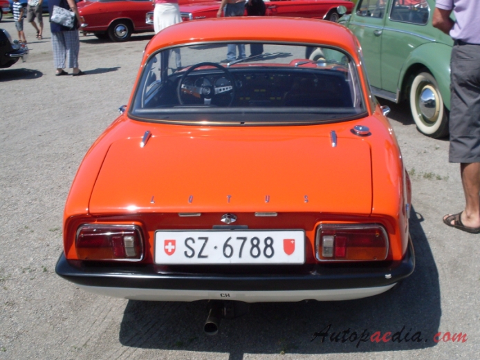 Lotus Elan 1962-1975 (1971-1973 Lotus Elan Sprint typ 36 Coupé 2d), tył