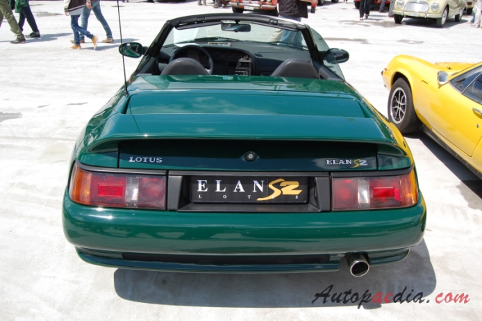 Lotus Elan M-100 1989-1995 (1994 Lotus Elan S2 1588ccm Turbo roadster 2d), rear view