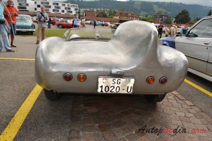 Lotus Eleven 1956-1958, tył