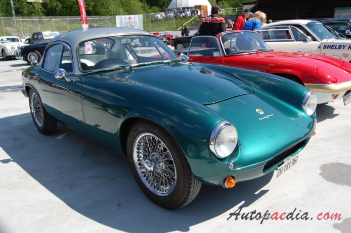 Lotus Elite 1. generacja 1958-1963 (Coupé 2d), prawy przód