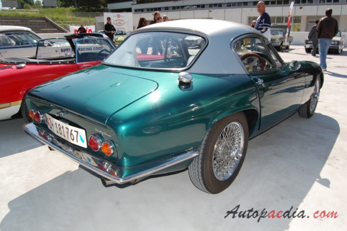 Lotus Elite 1st generation 1958-1963 (Coupé 2d), right rear view