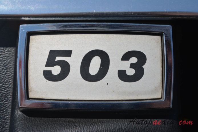 Lotus Elite 2. generacja 1974-1982 (503 hatchback 3d), emblemat bok 