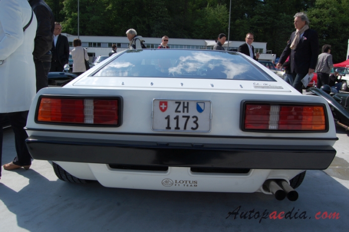 Lotus Esprit 1976-2004 (1978-1981 S2), tył