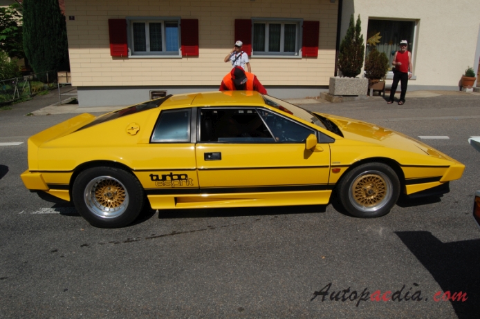 Lotus Esprit 1976-2004 (1981-1986 S3 Turbo), right side view