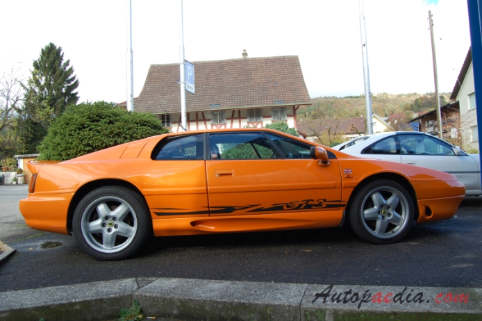 Lotus Esprit 1976-2004 (1997 GT3), right side view
