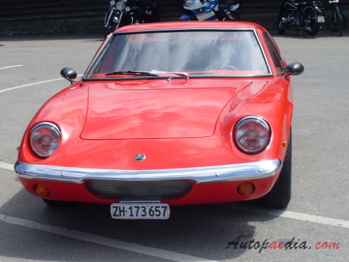 Lotus Europa 1966-1975 (1966-1968 Series 1 typ 46), przód