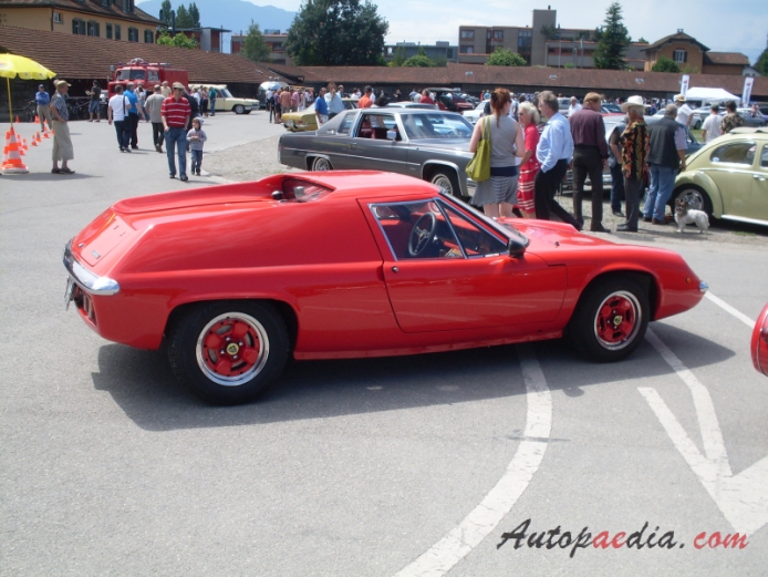 Lotus Europa 1966-1975 (1966-1968 Series 1 typ 46), prawy bok
