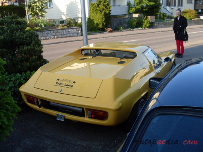 Lotus Europa 1966-1975 (1970 Hemi 807), prawy tył