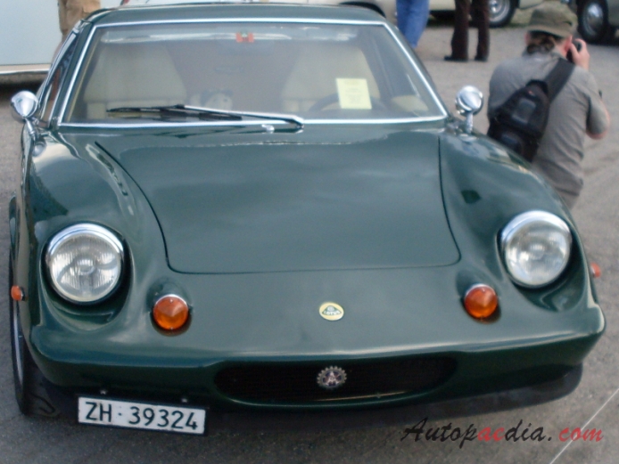 Lotus Europa 1966-1975 (1971-1975 Twin Cam), przód