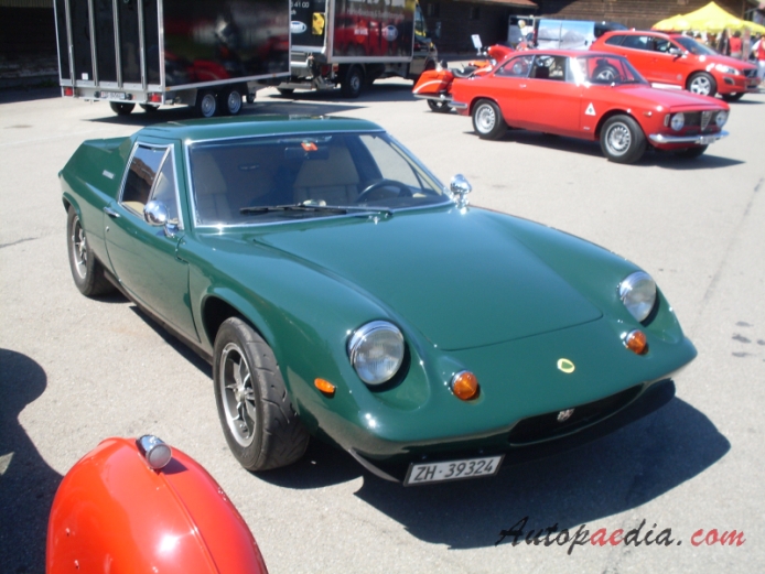 Lotus Europa 1966-1975 (1971-1975 Twin Cam), right front view
