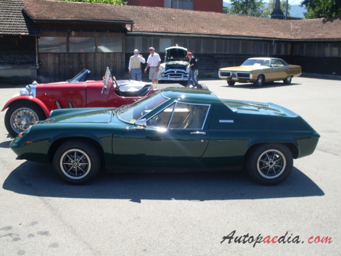 Lotus Europa 1966-1975 (1971-1975 Twin Cam), lewy bok