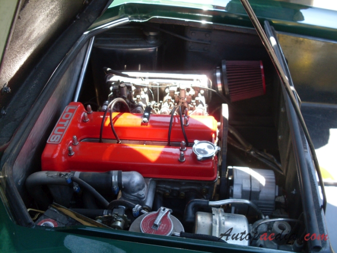 Lotus Europa 1966-1975 (1971-1975 Twin Cam), engine  