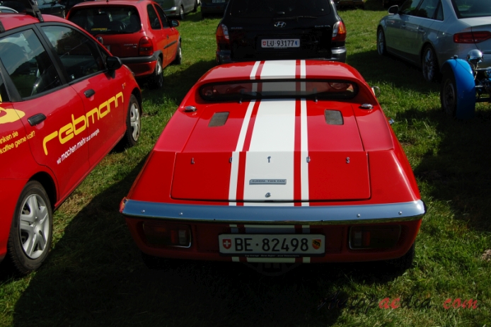 Lotus Europa 1966-1975 (1971-1975 Twin Cam), rear view