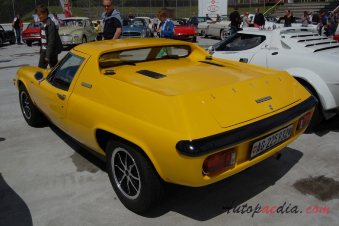 Lotus Europa 1966-1975 (1972 Twin Cam), lewy tył