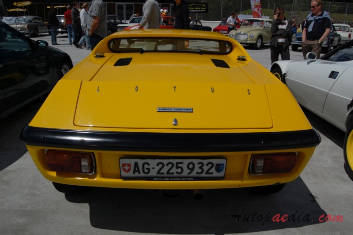 Lotus Europa 1966-1975 (1972 Twin Cam), rear view
