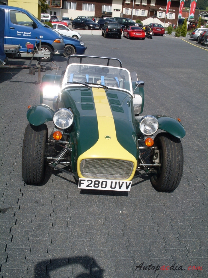 Lotus Seven 1957-1972, front view