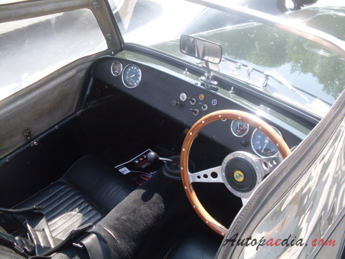 Lotus Seven 1957-1972, interior