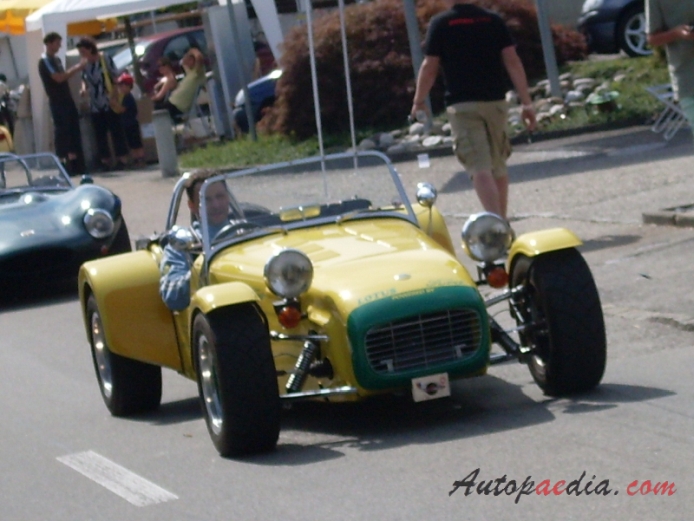 Lotus Seven 1957-1972 (1969 Series 3), prawy przód