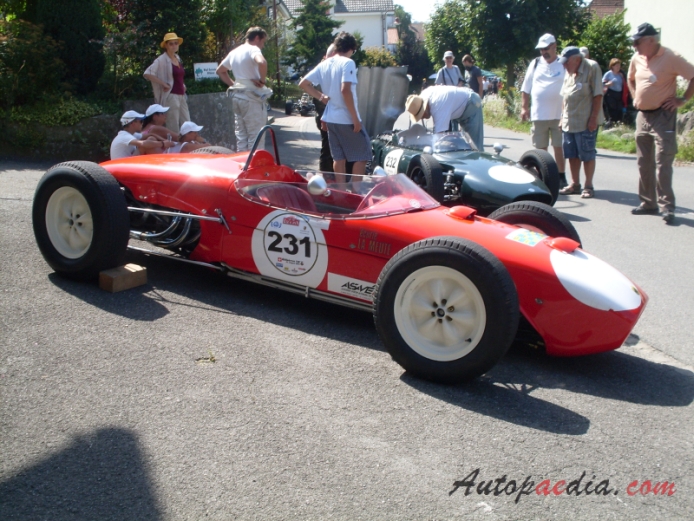 Lotus 18 Formula Junior 1960, left side view