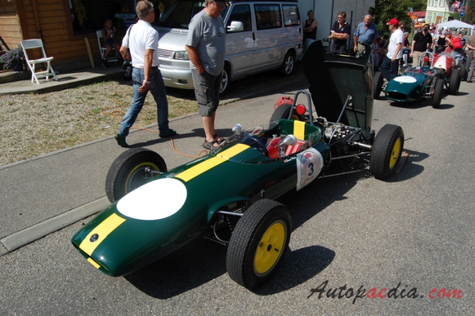 Lotus 20 Formula Junior 1961, left front view