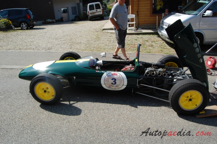 Lotus 20 Formula Junior 1961, lewy bok
