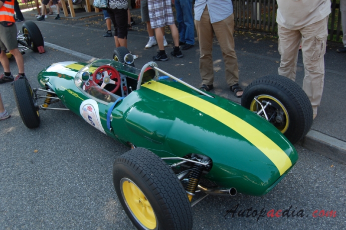 Lotus 22 Formula Junior 1962-1965 (1962),  left rear view