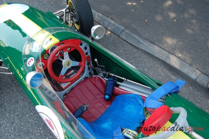 Lotus 22 Formula Junior 1962-1965 (1962), wnętrze