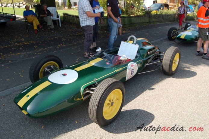 Lotus 24 Formula 1 1962, lewy przód