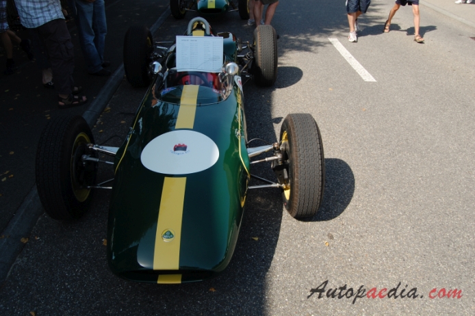 Lotus 24 Formula 1 1962, front view