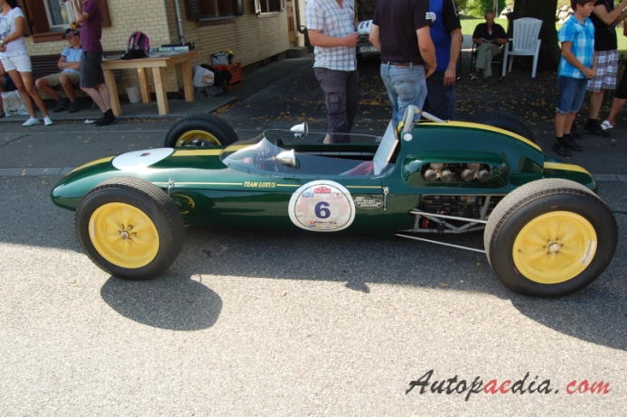 Lotus 24 Formula 1 1962, left side view