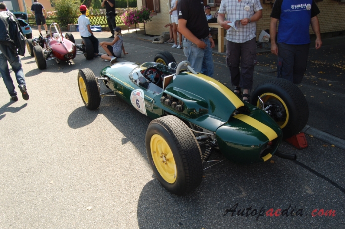 Lotus 24 Formula 1 1962, lewy tył