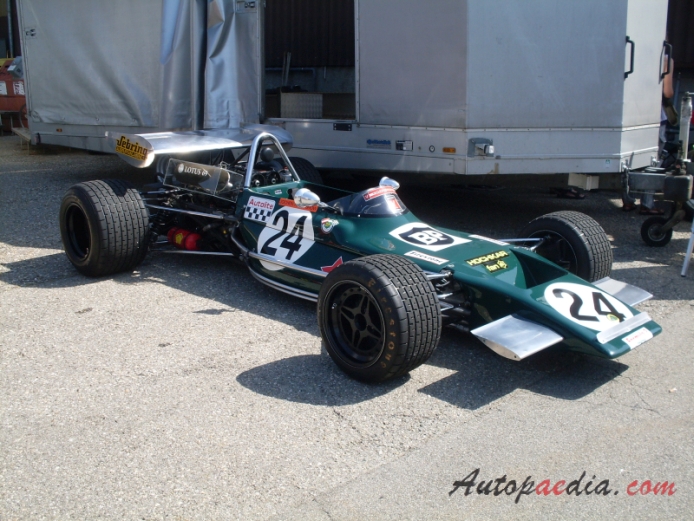 Lotus 69 1970, right front view