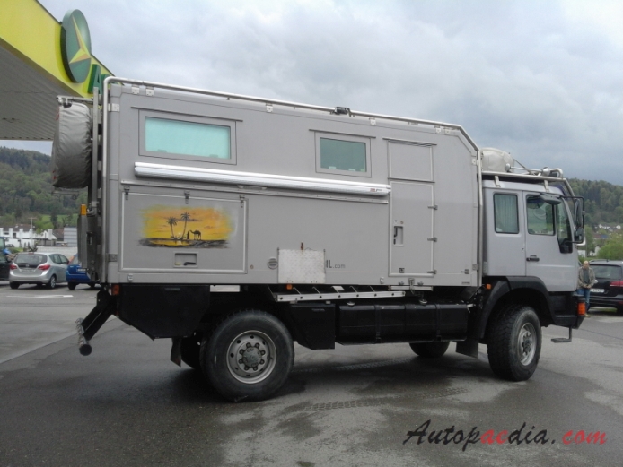 MAN F2000 Frontlenker (COE) 1994-2007 (Action Mobil Expedition vehicle), right side view