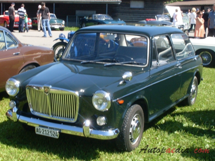 MG 1100 1962-1968/MG 1300 1967-1973 (BMC ADO16) (saloon 2d), left front view
