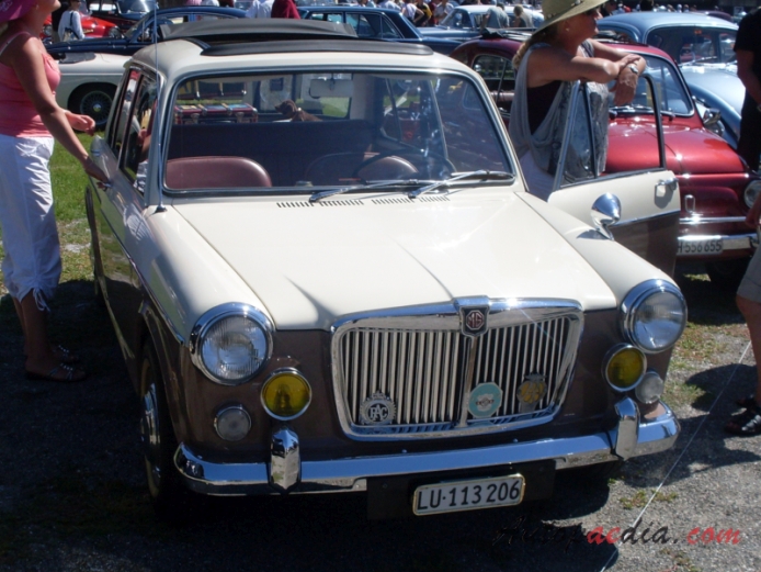 MG 1100 1962-1968/MG 1300 1967-1973 (BMC ADO16) (saloon 4d), front view