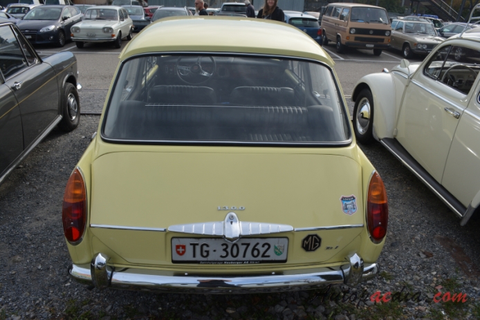 MG 1300 1967-1973 (1967-1971 MG 1300 Mark II saloon 2d), rear view