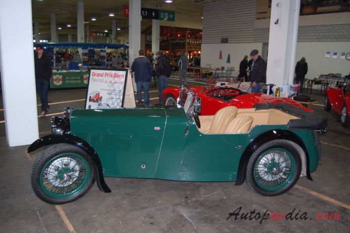 MG F1 Magna 1931-1932 (1932 roadster 2d), lewy bok