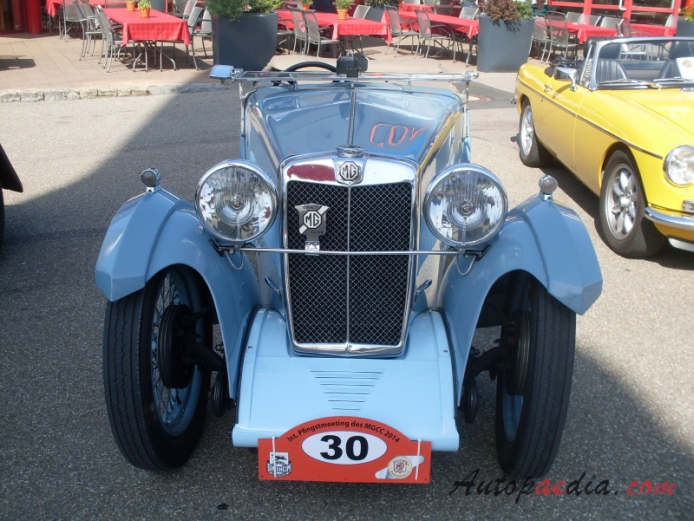 MG F1 Magna 1931-1932 (roadster 2d), front view