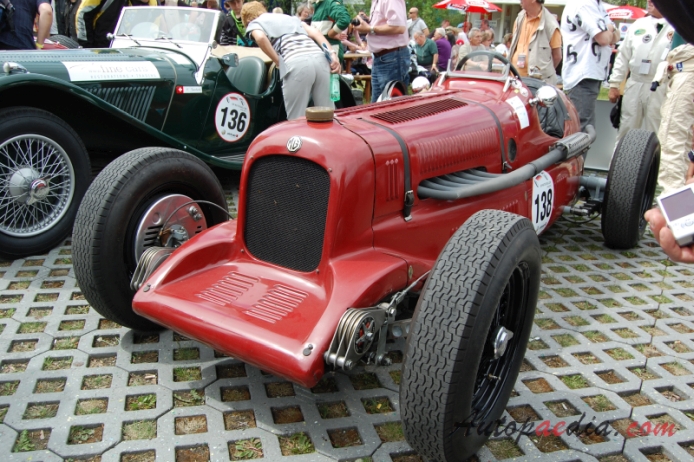 MG K1 1931-1934 (1931 single seater), lewy przód