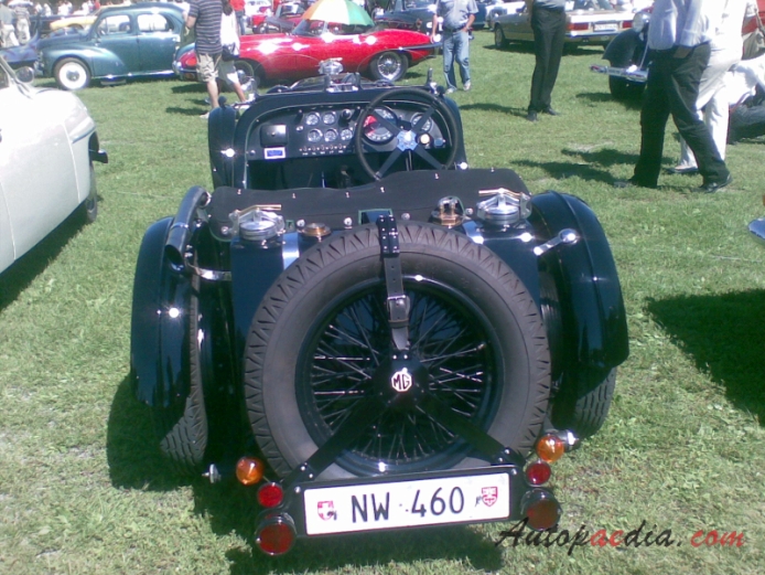 MG K3 1933-1934, tył