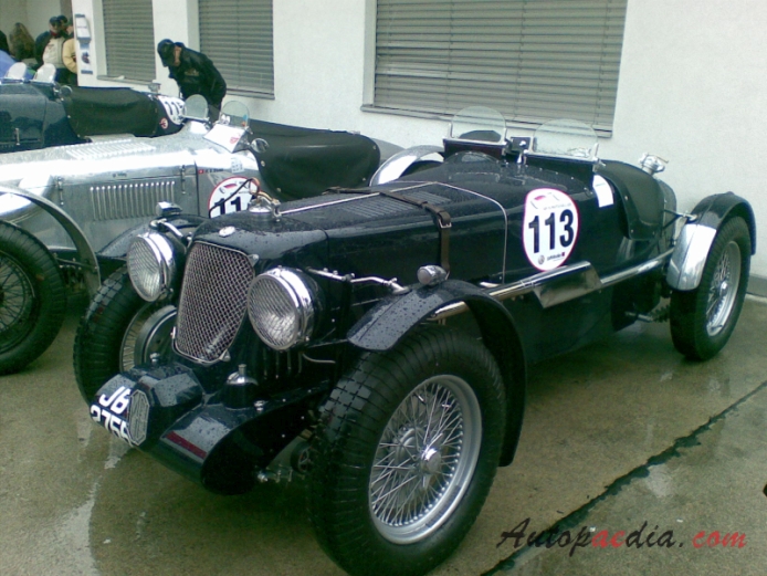 MG L2 Magna 1933-1934 (1933 Lightweight), lewy przód