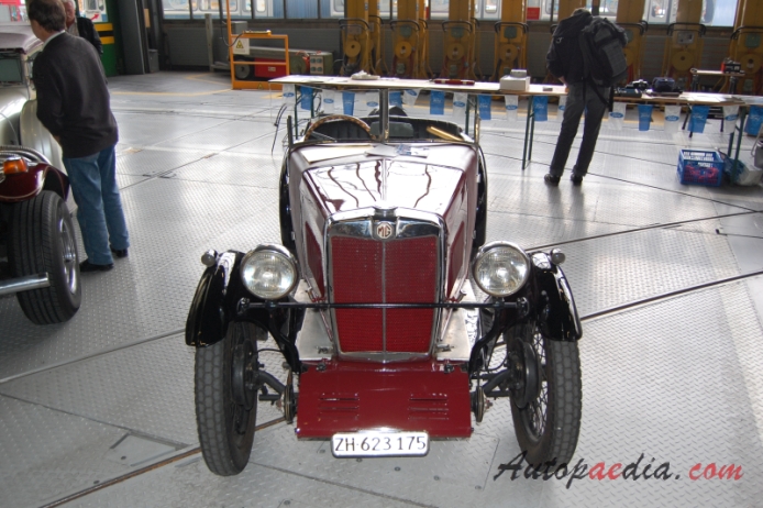 MG M-type Midget 1929-1932 (1930 roadster 2d), przód