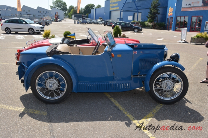 MG M-type Midget 1929-1932 (1930 roadster 2d), prawy bok