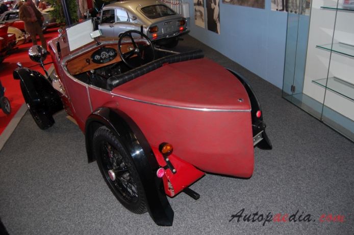 MG M-type Midget 1929-1932 (1932 roadster 2d), lewy tył