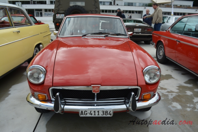 MG MGB Mk III 1972-1974 (GT Coupé 2d), front view