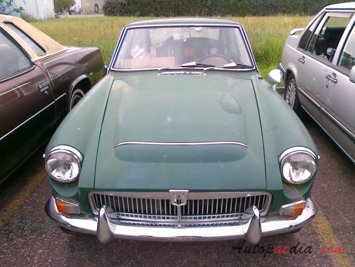 MG MGC 1967-1969 (GT), front view