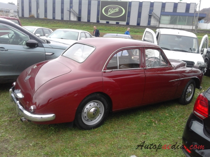 MG Magnette ZA 1953-1956 (1954 saloon 4d), right side view