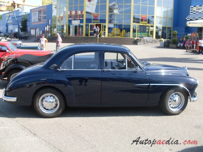 MG Magnette ZA 1953-1956 (saloon 4d), right side view