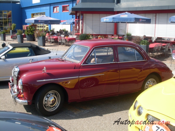 MG Magnette ZB 1956-1958 (saloon 4d), left side view
