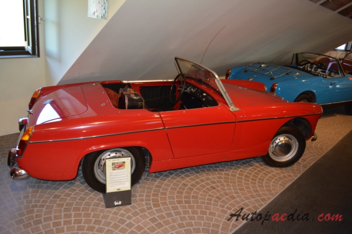 MG Midget Mk I 1961-1964 (01) (1962 roadste, prawy bok